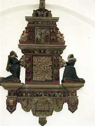 Alexander Rabe von Papenheim og Regitze Grubbe 1626 Alexander Rabe von Papenheim f. 1563 d. 1631 og Regitze Eilersdatter Grubbe f. 1572 d. 1636 1620-29 Roskilde stift